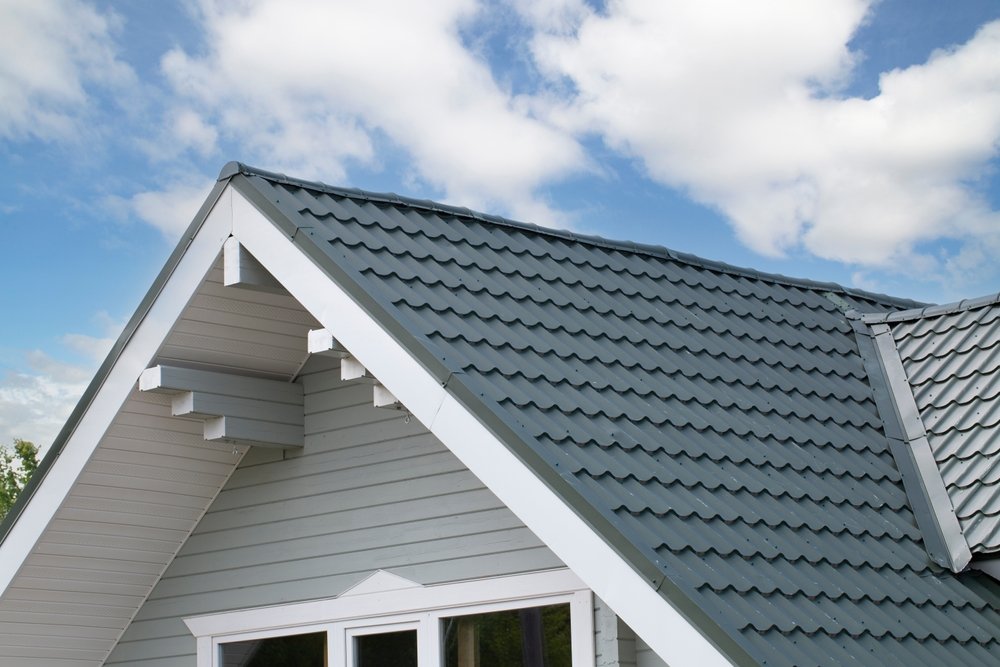 Metal,Tile.roof,For,The,House.,Modern,Coatings,For,The,Roof