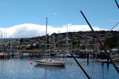 Bellerive's River Derwent frontage